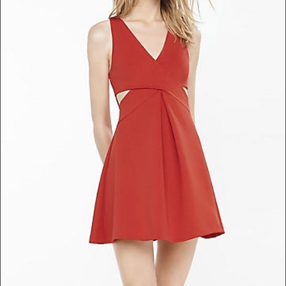 Express Dresses & Skirts - Express Semi-formal/formal red dress